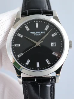 Alternative view of PATEK PHILIPPE Calatrava Automatic 5296 (Black Dial) 39mm A550202608050180