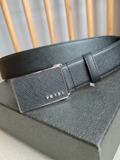 Alternative view of PRADA Belts Saffiano Leather 3.5cm Width A80202608050514
