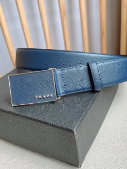 Alternative view of PRADA Belts Saffiano Leather 3.5cm Width A80202608050516