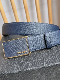 Alternative view of PRADA Belts Saffiano Leather 3.5cm Width A80202608050517