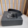 PRADA Belts Suede Leather 2.5cm Width A70202608050521