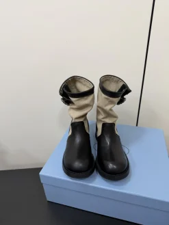 PRADA Boots Calf Leather Canvas EU35-41 C50202608032723