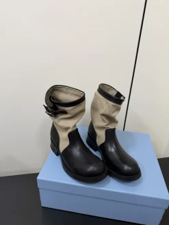 Alternative view of PRADA Boots Calf Leather Canvas EU35-41 C50202608032723