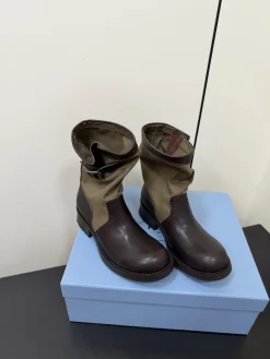 Alternative view of PRADA Boots Calf Leather & Canvas EU35-41 C50202608032724