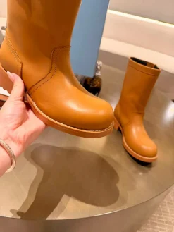 PRADA Boots Split Leather & Fabric EU35-41 C00202608033046