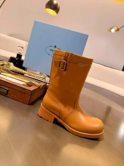 Alternative view of PRADA Boots Split Leather & Fabric EU35-41 C00202608033046