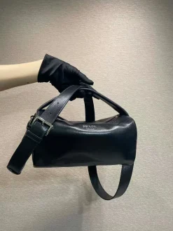 PRADA Bucket Bags Nappa Leather (Black) 24X11X11CM D50202608081176