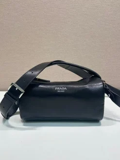 Alternative view of PRADA Bucket Bags Nappa Leather (Black) 24X11X11CM D50202608081176