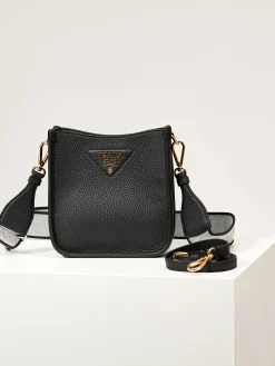 PRADA Casual Bags Leather (Black-Gold) 19X20X6CM F60202608080925