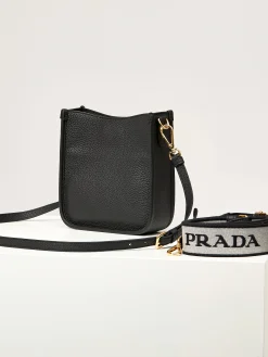 Alternative view of PRADA Casual Bags Leather (Black-Gold) 19X20X6CM F60202608080925