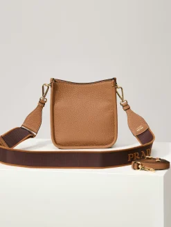 Alternative view of PRADA Casual Bags Leather (Brown-Gold) 19x20x6 CM F60202608080926