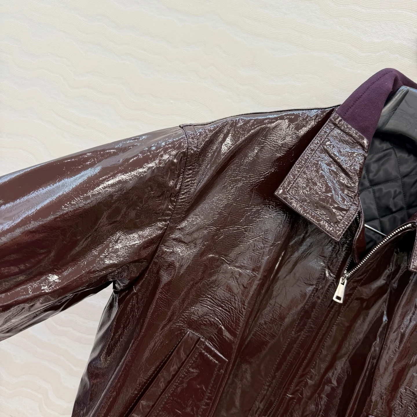 PRADA Coats Lamb Leather S-L H00202608040325 - Image 4