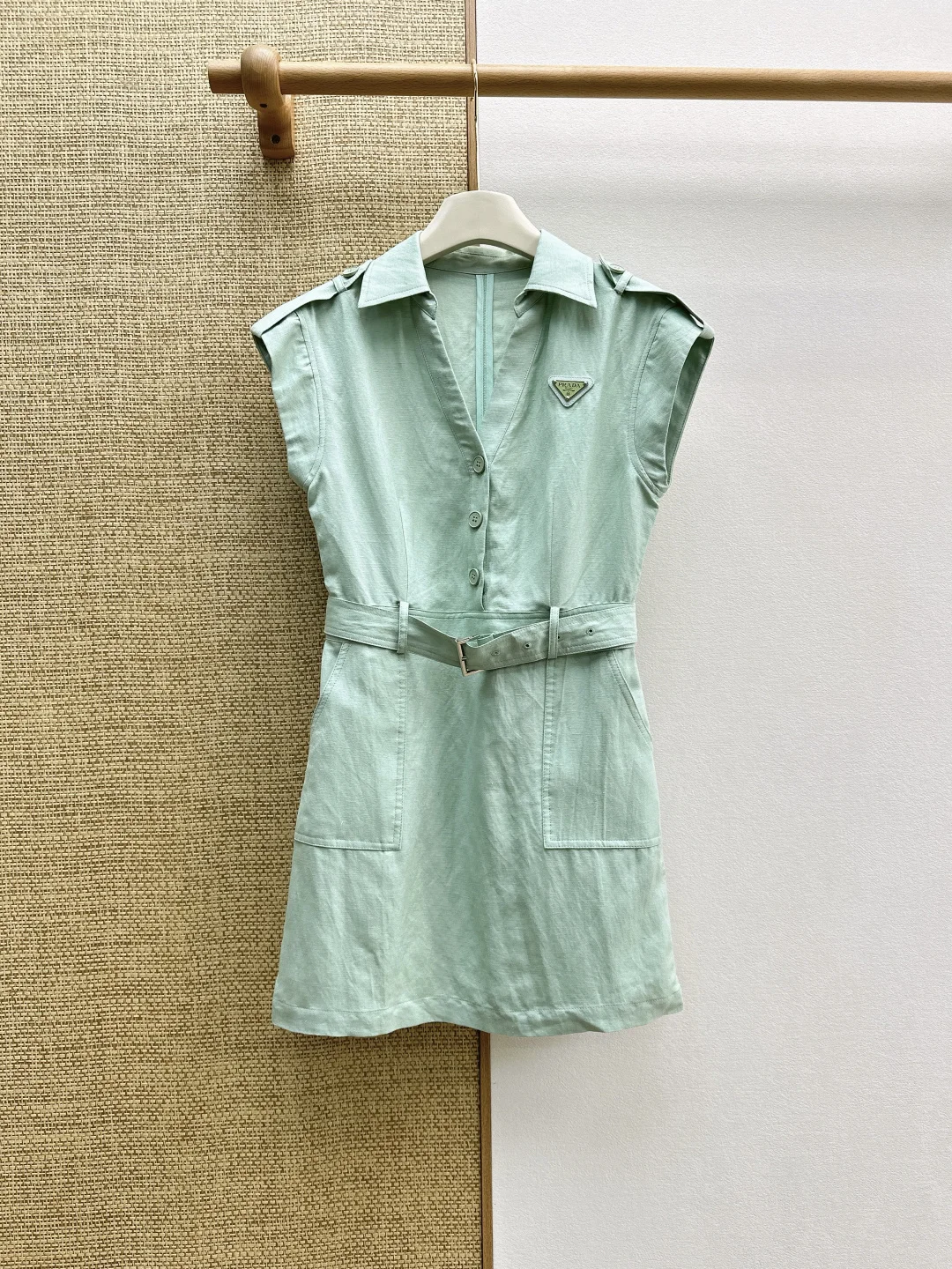 PRADA Dresses Linen S-M-L C25202608042722