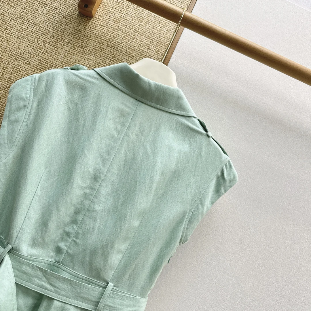 PRADA Dresses Linen S-M-L C25202608042722 - Image 9