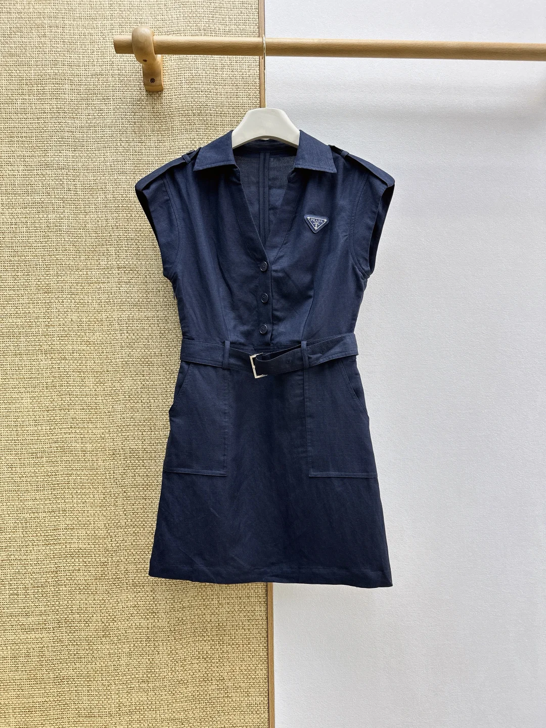 PRADA Dresses Linen S-M-L C25202608042723