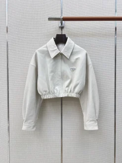 PRADA Jackets Lamb Leather S H00202608041883