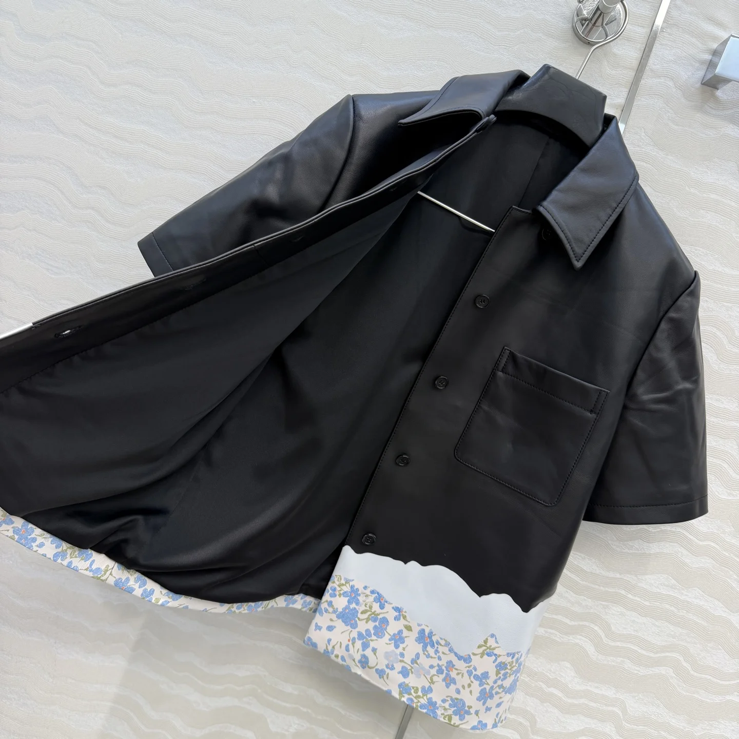 PRADA Jackets Lambskin Leather S-L H40202608041732 - Image 7