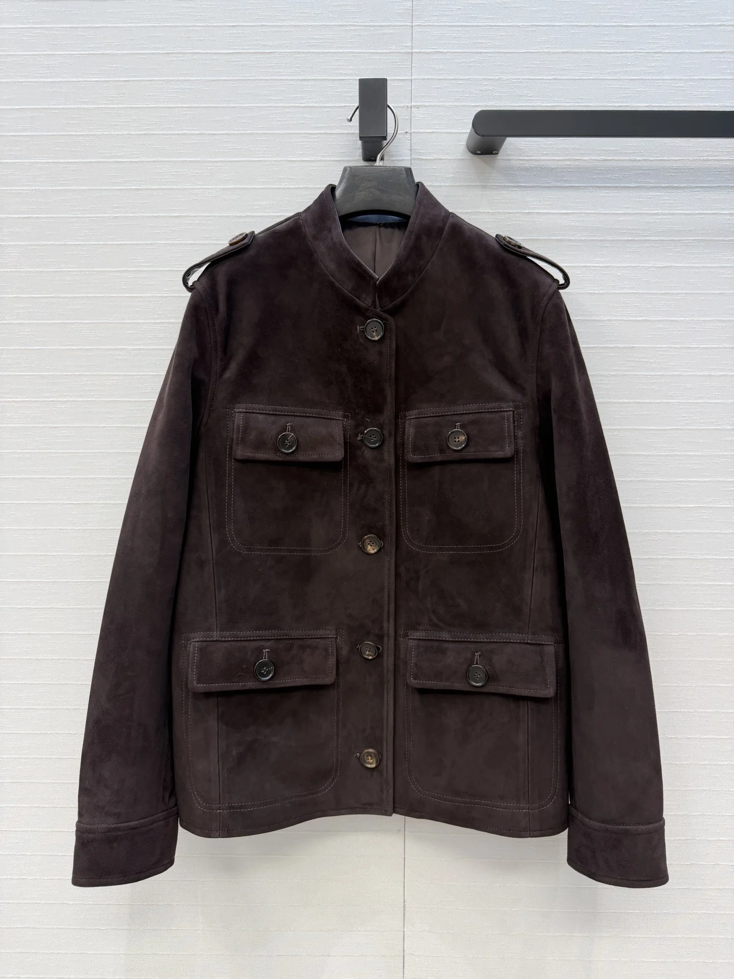 PRADA Jackets Lambskin Suede 38 F4202608041687