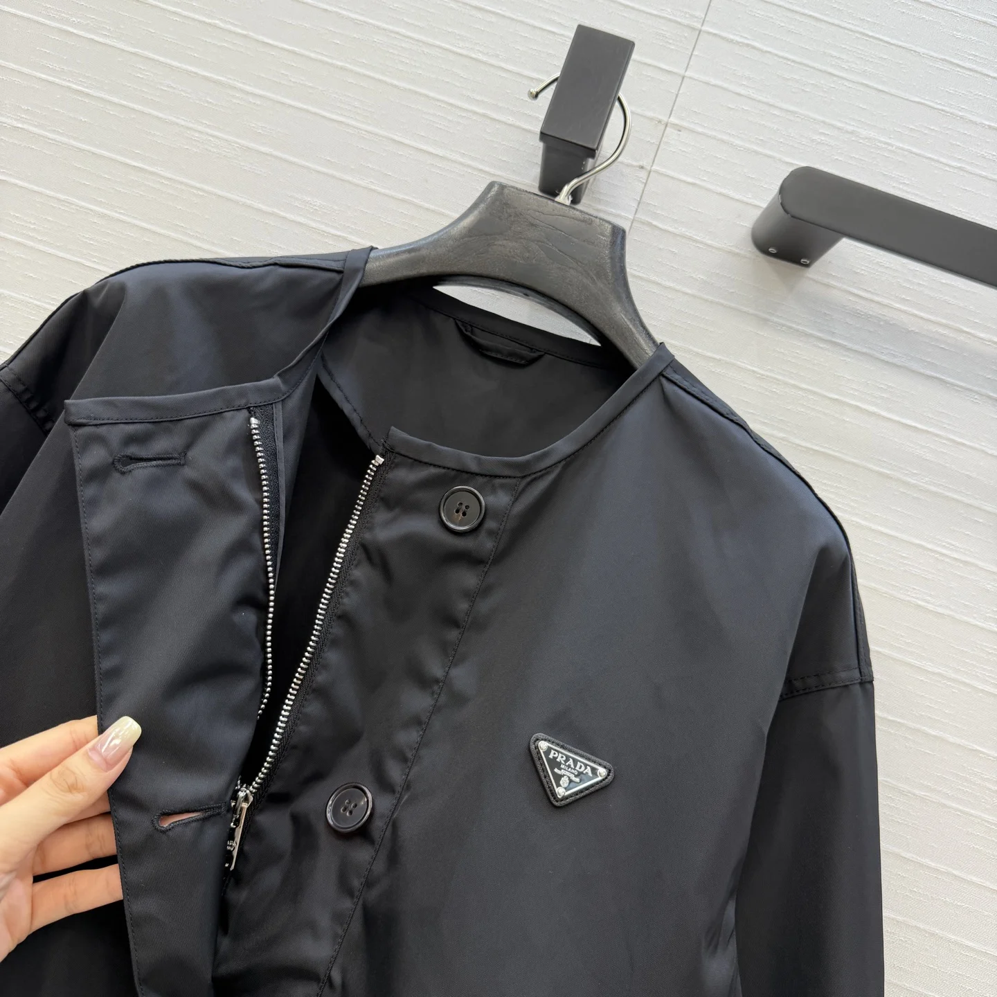 PRADA Jackets Recycled Nylon S C05202608040311 - Image 4