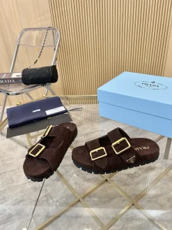Alternative view of PRADA Sandals Cow Leather EU35-42 B10202608031541