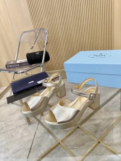 PRADA Sandals Lambskin EU35-39 B50202608031550