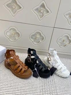 Alternative view of PRADA Sandals Leather EU36-40 C10202608030991