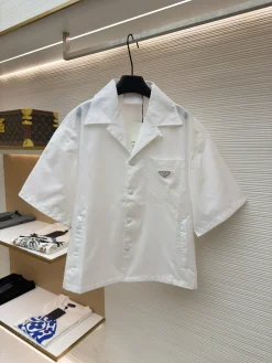 PRADA Shirts Recycled Nylon S-M-L-XL A80202608060445