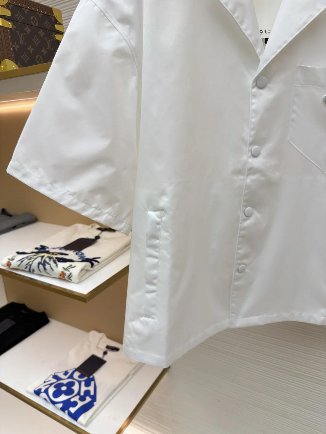 PRADA Shirts Recycled Nylon S-M-L-XL A80202608060445 - Image 6