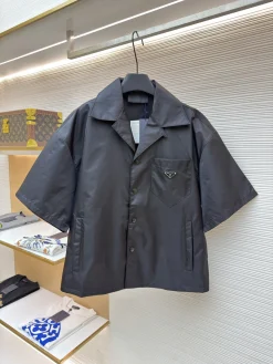PRADA Shirts Recycled Nylon S-XL A80202608060444