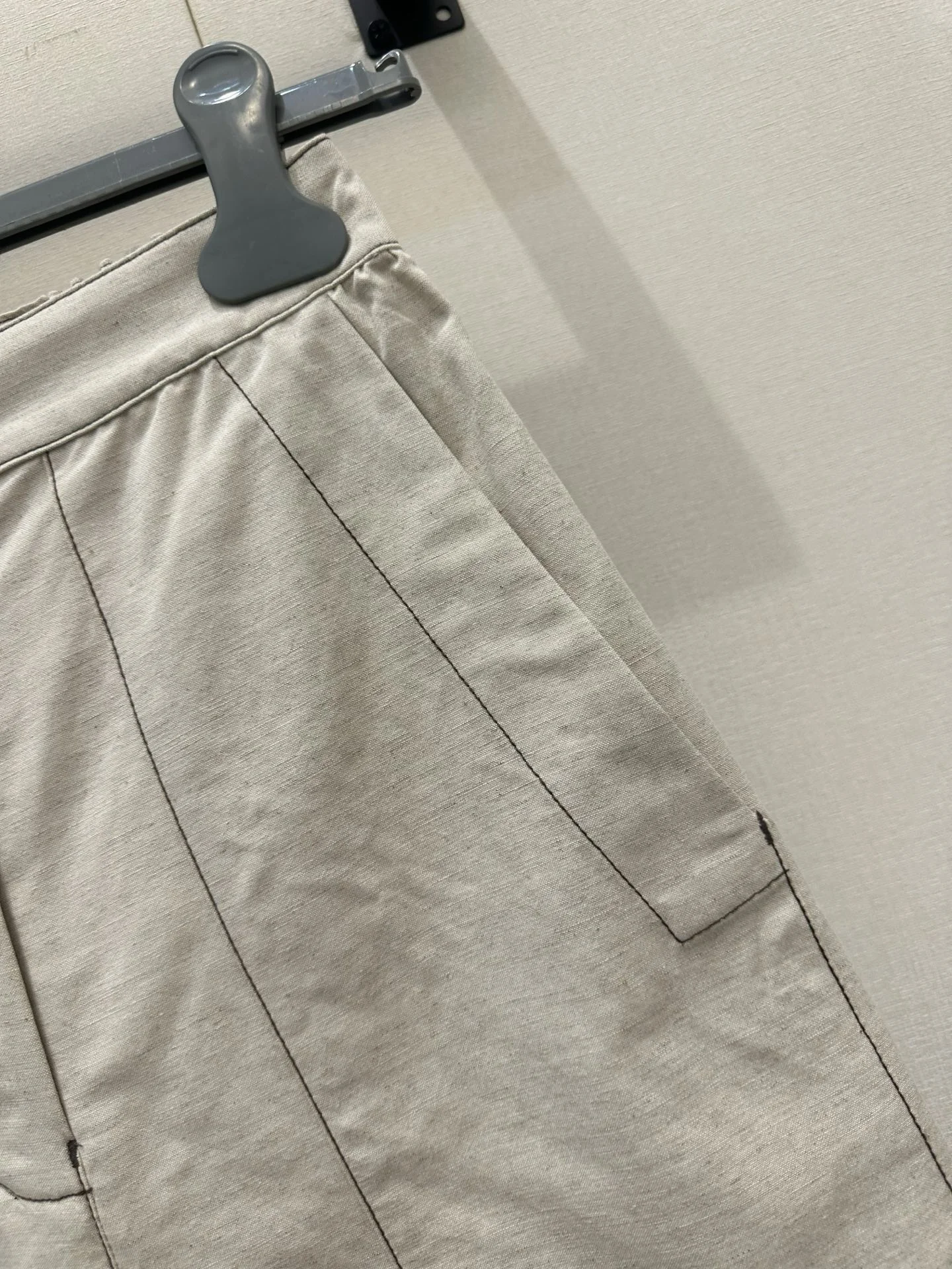 PRADA Shorts Linen Cotton Blend S M L B15202608041537 - Image 5