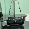 PRADA Shoulder Bags Calf Leather (Black-Gold) 24X11X4CM F20202608081831