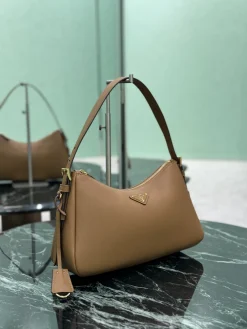 Alternative view of PRADA Shoulder Bags Calf Leather (Brown-Gold) 31X18X10CM F70202608081698