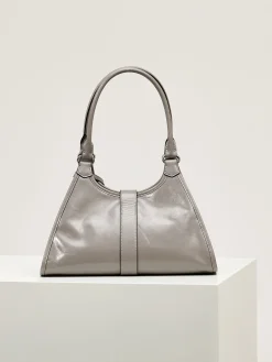 Alternative view of PRADA Shoulder Bags Leather (Gray) 32X21X15CM F60202608081116