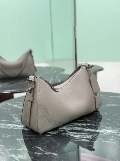 Alternative view of PRADA Shoulder Bags Leather (Gray) 36X20X11 CM F20202608081230