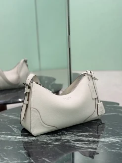 Alternative view of PRADA Shoulder Bags Leather (White-Brown) 36X20X11CM F20202608081228