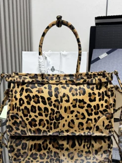 Alternative view of PRADA Shoulder Bags Pony Hair Leather (Leopard-Black) 38X24X12 CM G20202608081558
