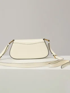 Alternative view of PRADA Shoulder Bags Shiny Leather (Cream-Gold) 24x11x4cm F00202608080921