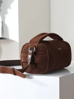 Alternative view of PRADA Shoulder Bags Suede (Brown) 24X11X11CM D50202608081182