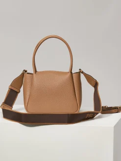 Alternative view of PRADA Shoulder Bags Textured Leather (Brown) 23X21X10CM G60202608081103
