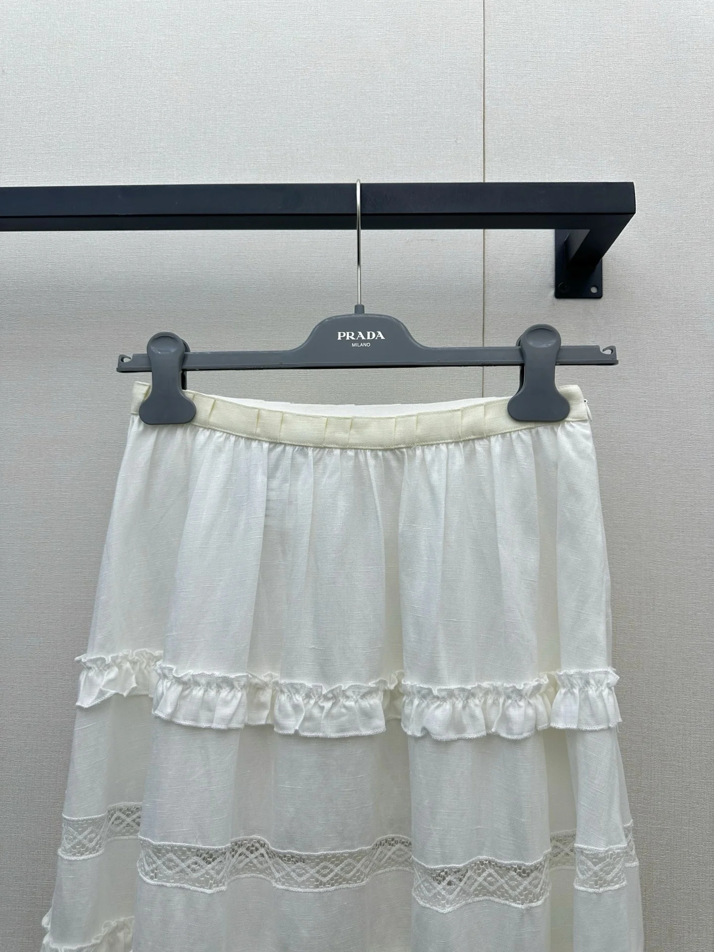 PRADA Skirts Cotton Linen S-L C55202608042887 - Image 2