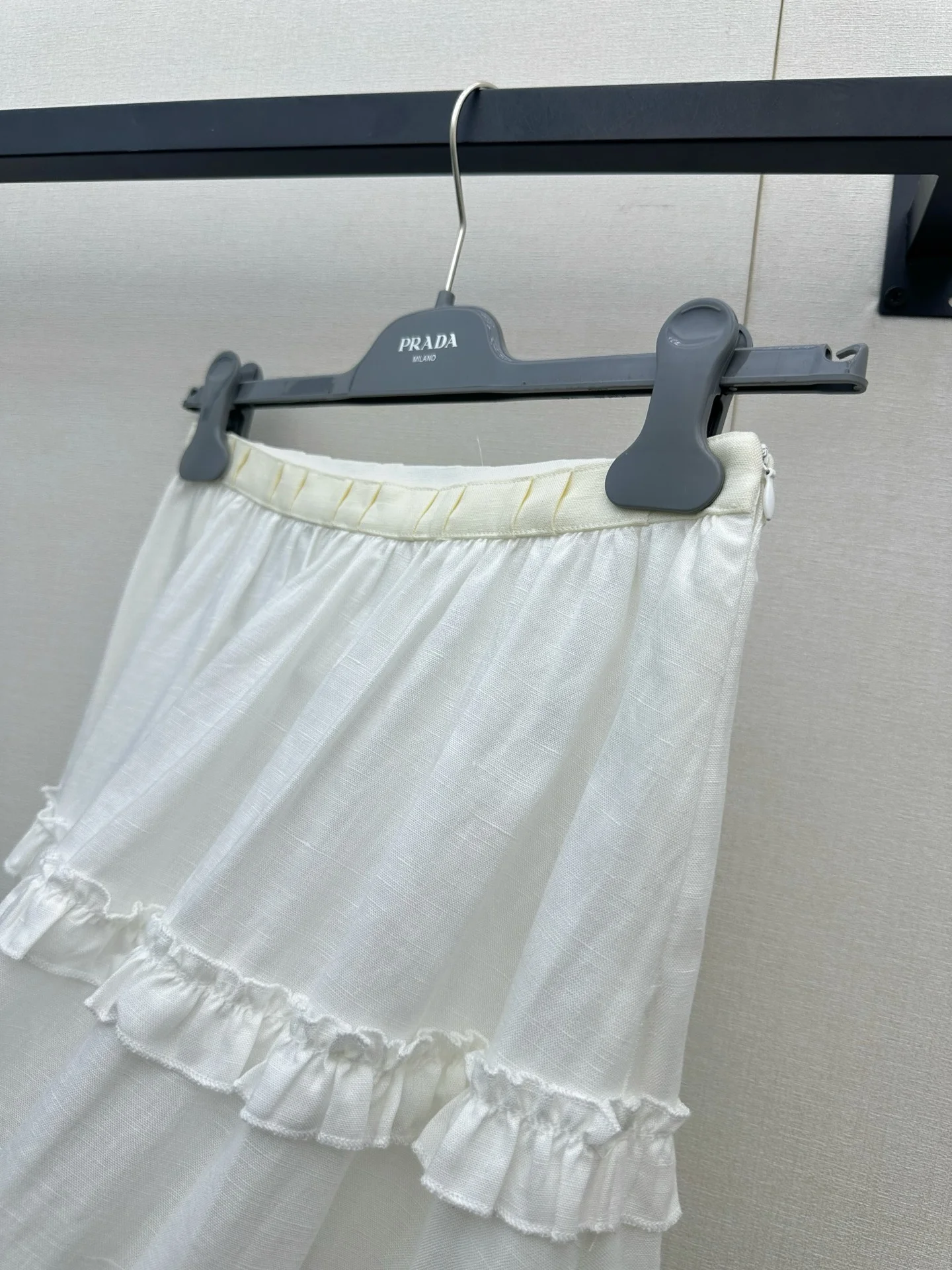 PRADA Skirts Cotton Linen S-L C55202608042887 - Image 5