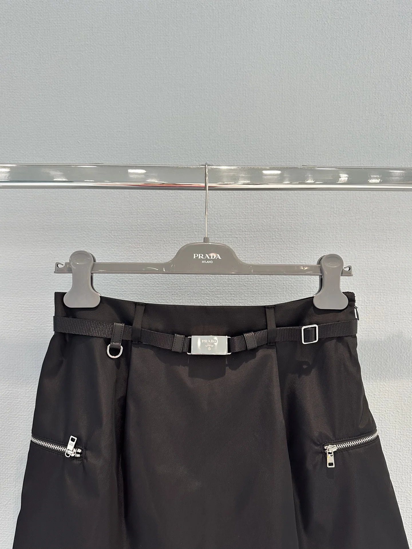 PRADA Skirts Recycled Nylon S-M-L B55202608040840 - Image 4