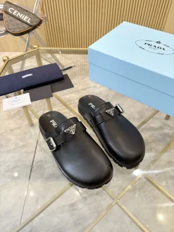 PRADA Slippers Suede EU35-45 B00202608031558