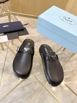 Alternative view of PRADA Slippers Suede EU35-45 B00202608031558