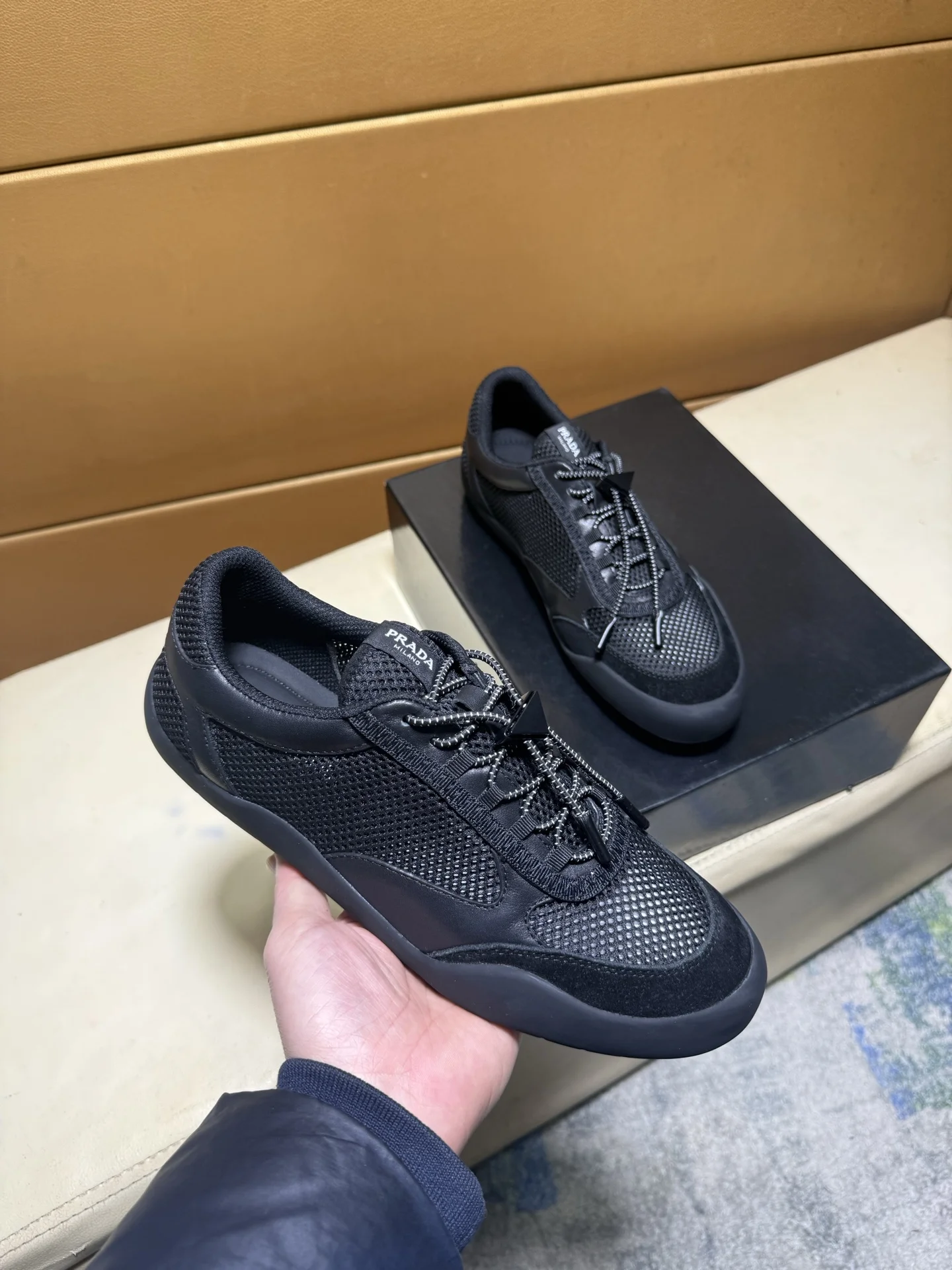 PRADA Sneakers Calf Leather EU38-44 B60202608030465
