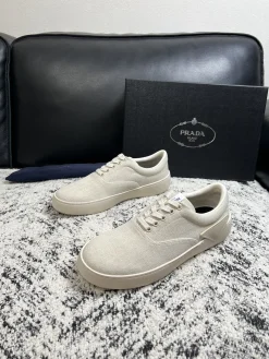 Alternative view of PRADA Sneakers Calf Leather & Fabric EU38-44 C60202608032131
