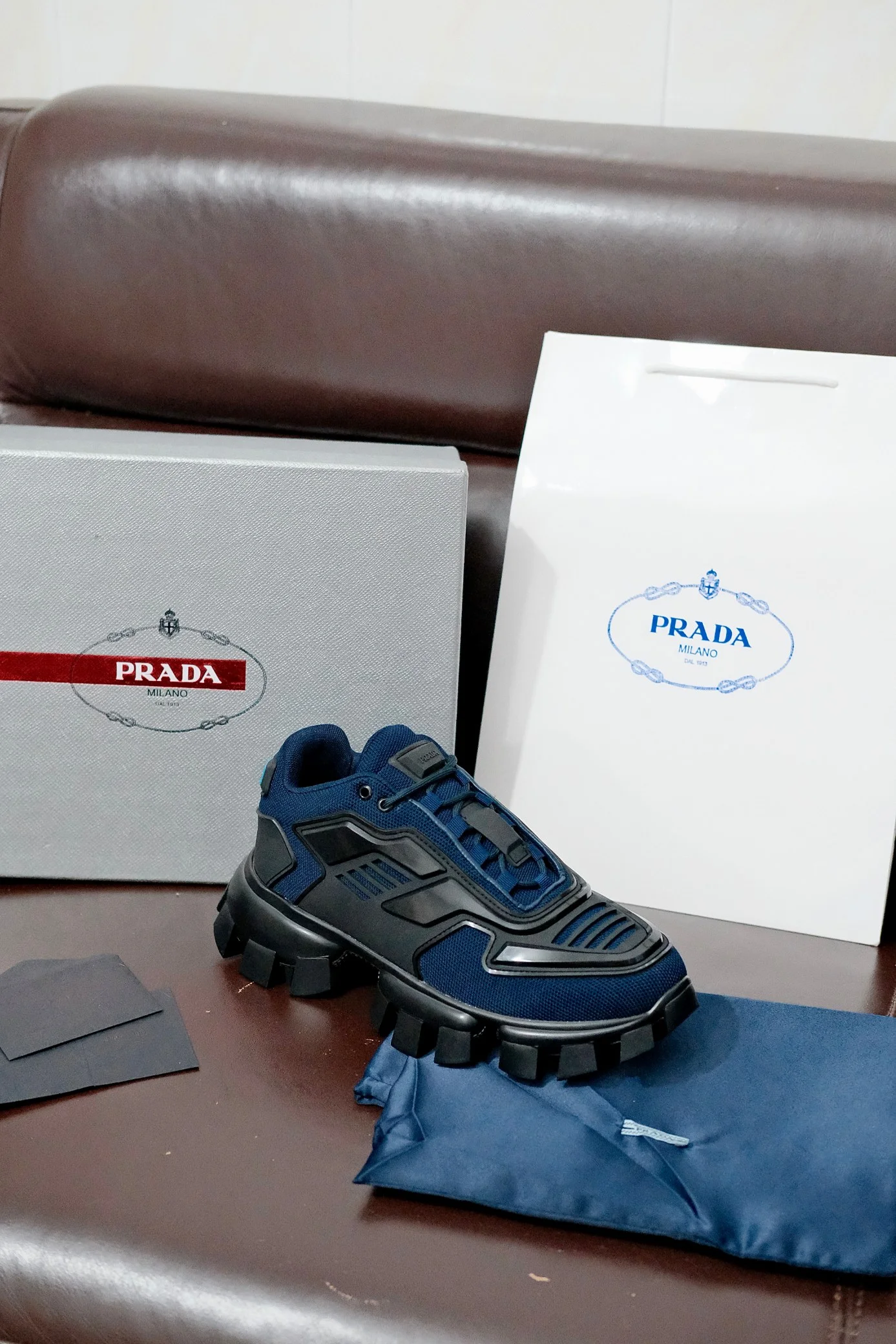 PRADA Sneakers Knit EU38-46 B70202608030858 - Image 4