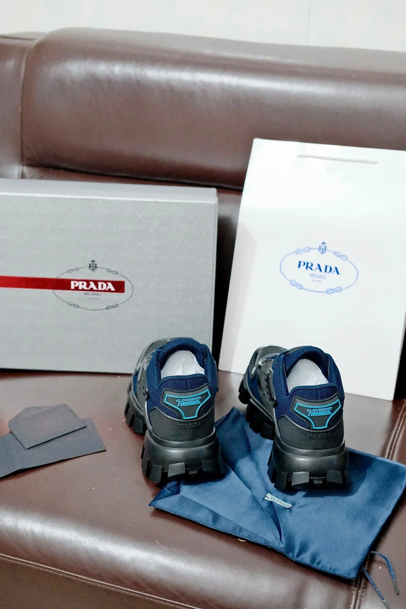 PRADA Sneakers Knit EU38-46 B70202608030858 - Image 8