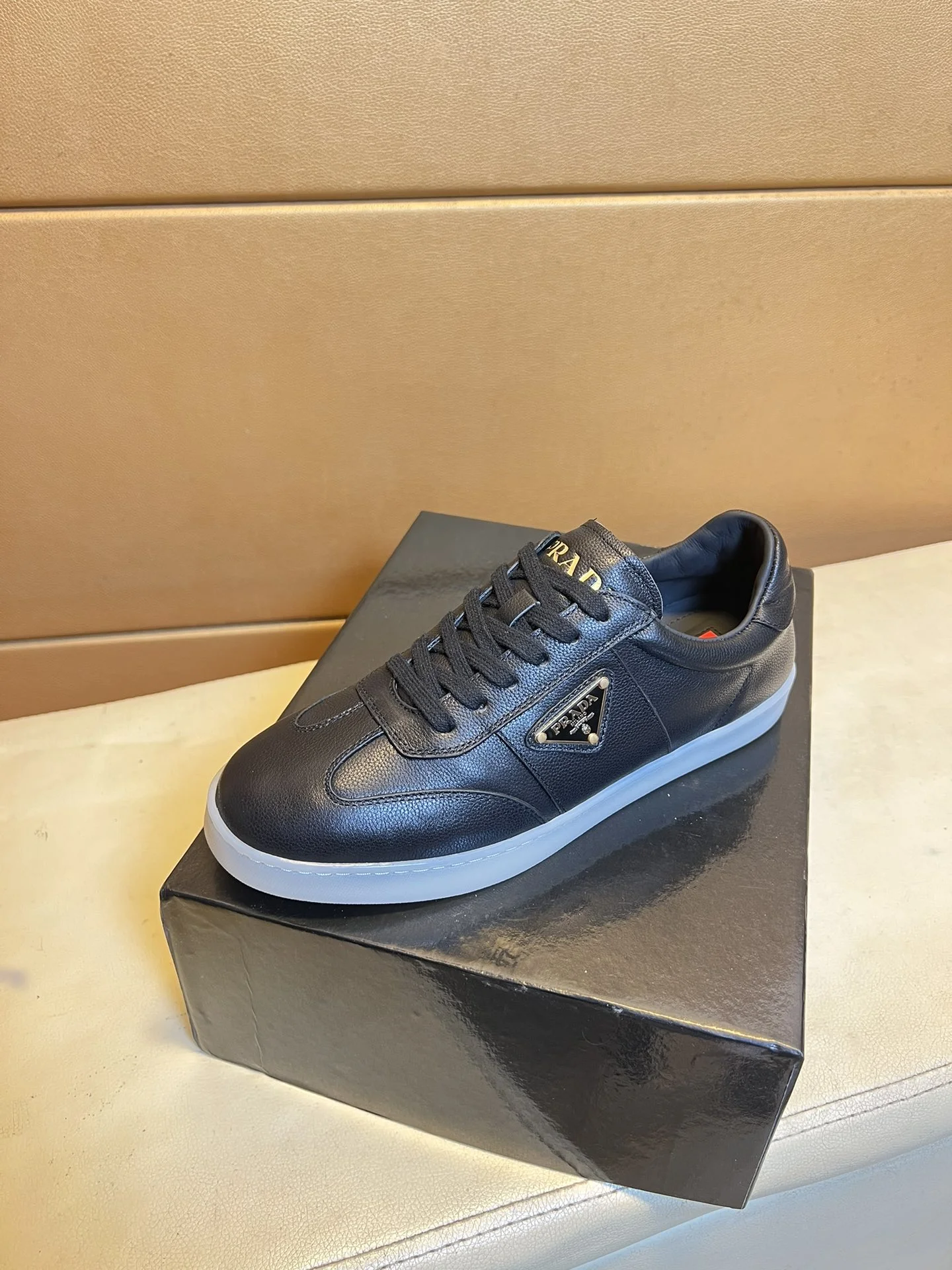 PRADA Sneakers Knit Leather EU38-44 B60202608030468