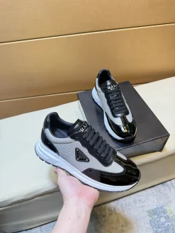 PRADA Sneakers Leather & Canvas EU38-44 B80202608030526